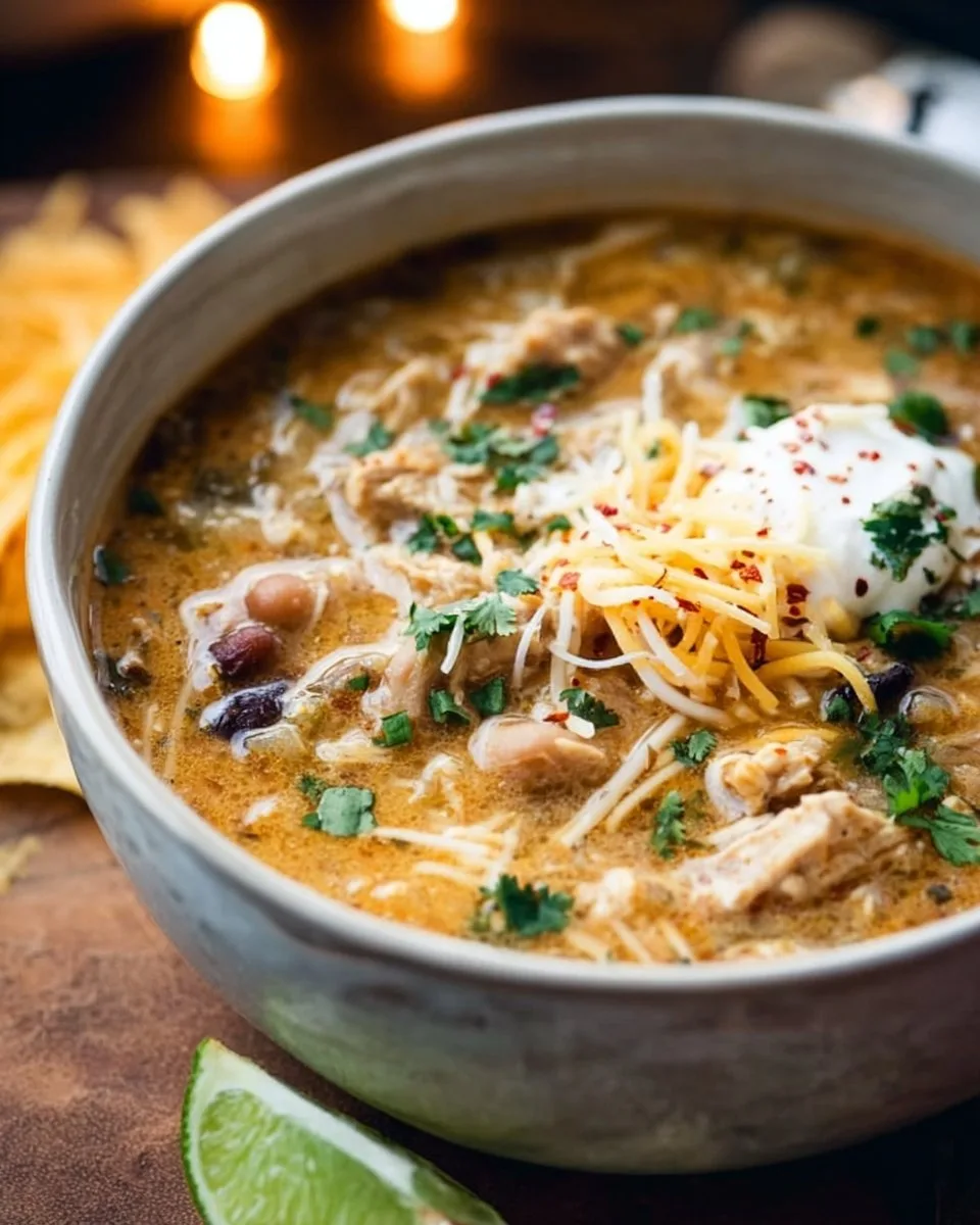 Instant Pot White Chicken Chili