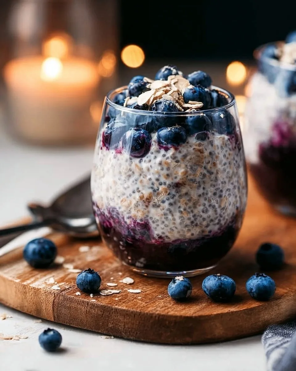 Blueberry Overnight Oats