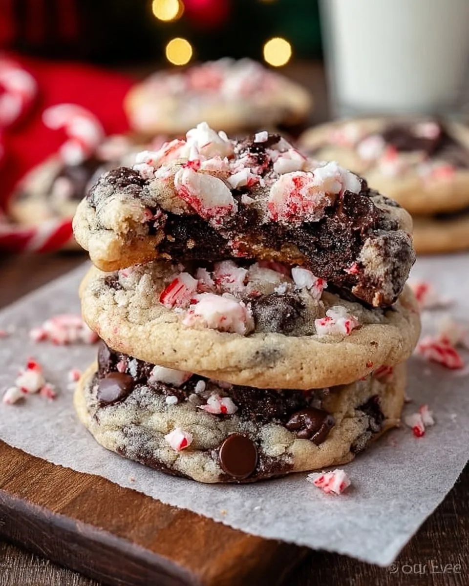 Oreo Peppermint Crunch Cookies - these easy cookies and cream cake mix cookies are loaded with … | Christmas baking recipes, Cookie recipes, Christmas food desserts