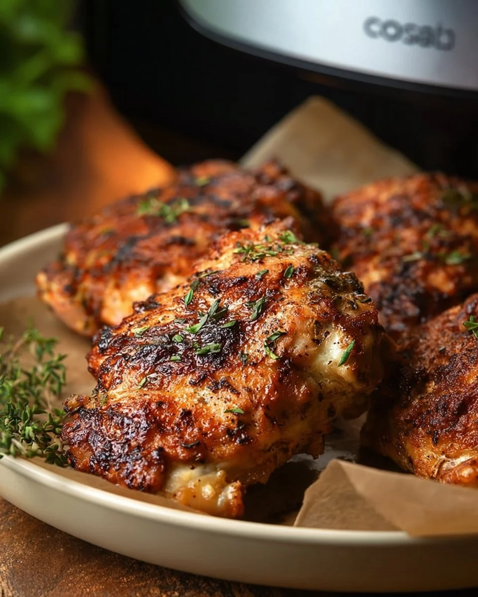 Air Fryer Garlic Butter Chicken
