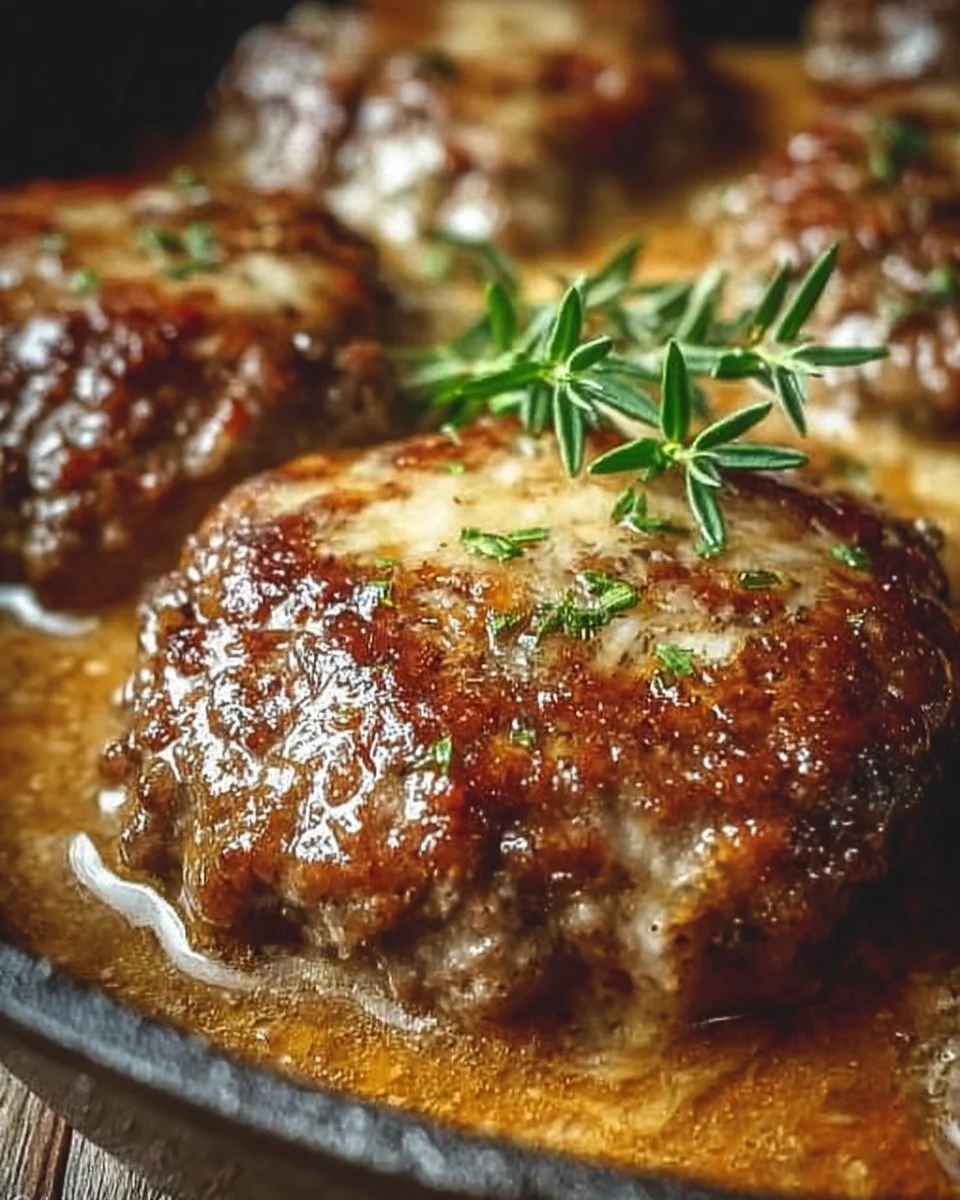 Amish Hamburger Steak Bake