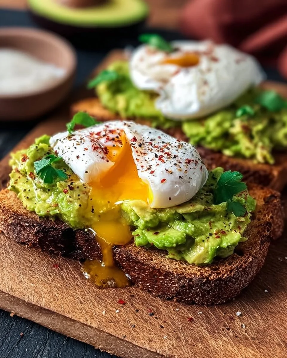 Avocado Toast with Poached Egg
