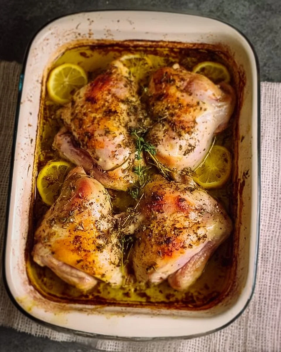 Baked Greek Lemon Chicken