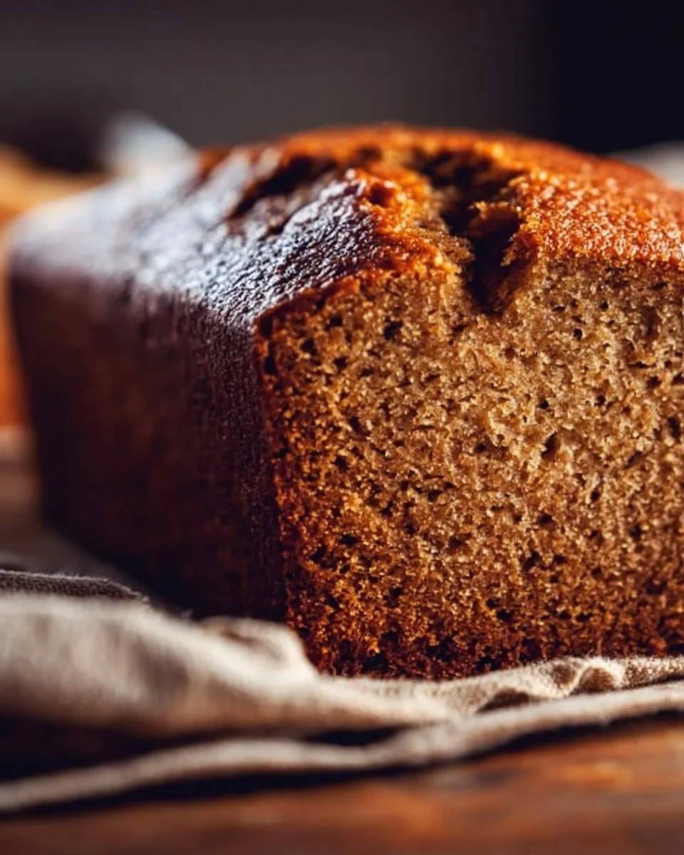 Banana Gingerbread Loaf
