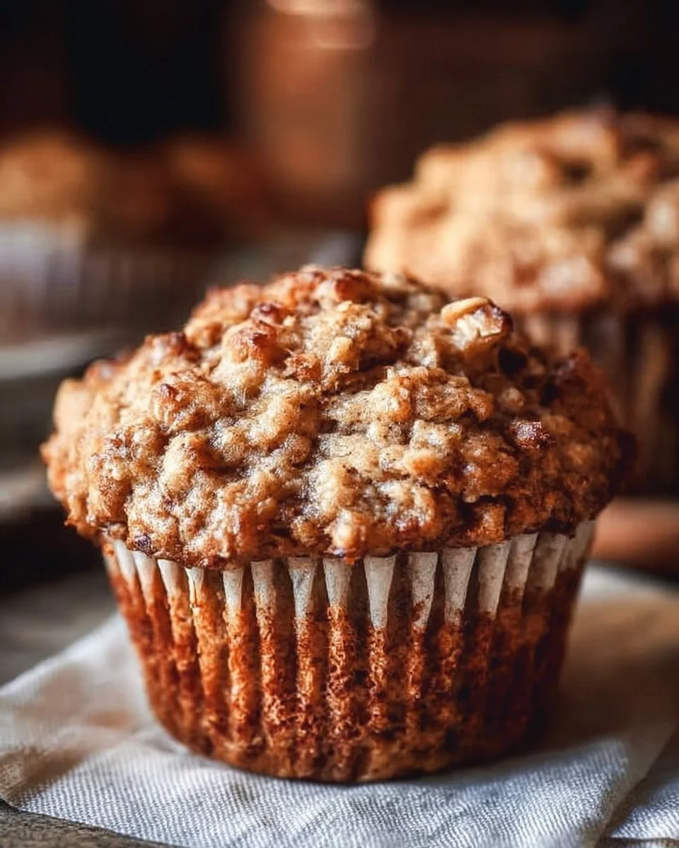 Banana Oatmeal Muffins