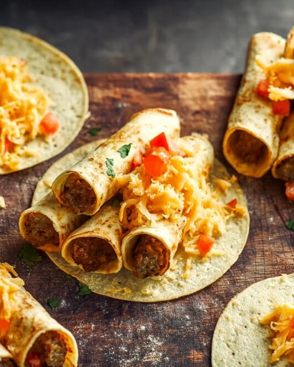 Breakfast Taquitos