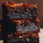 Delicious brown butter brownies with a rich chocolate flavor and fudgy texture