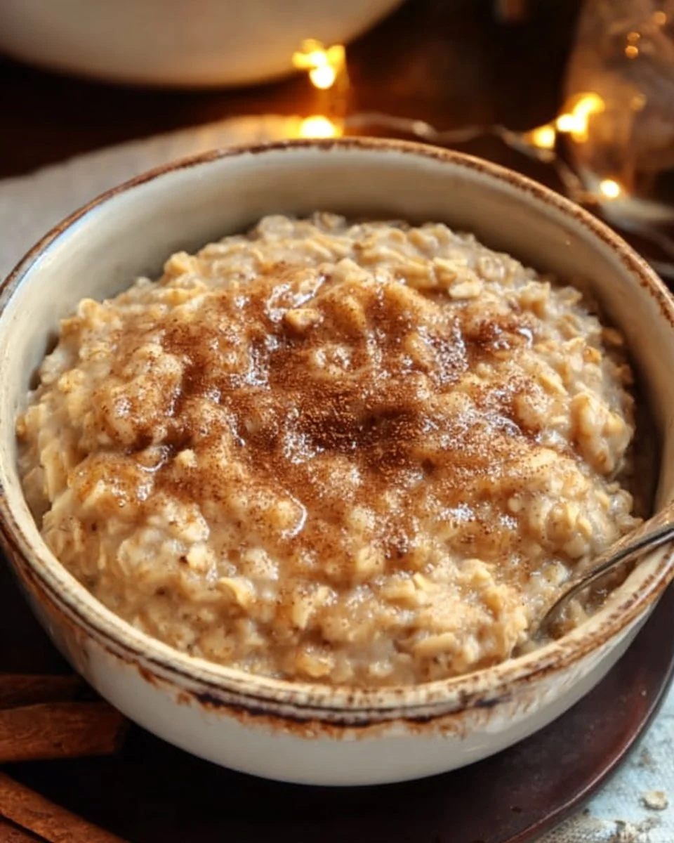 Brown Sugar Cinnamon Oatmeal