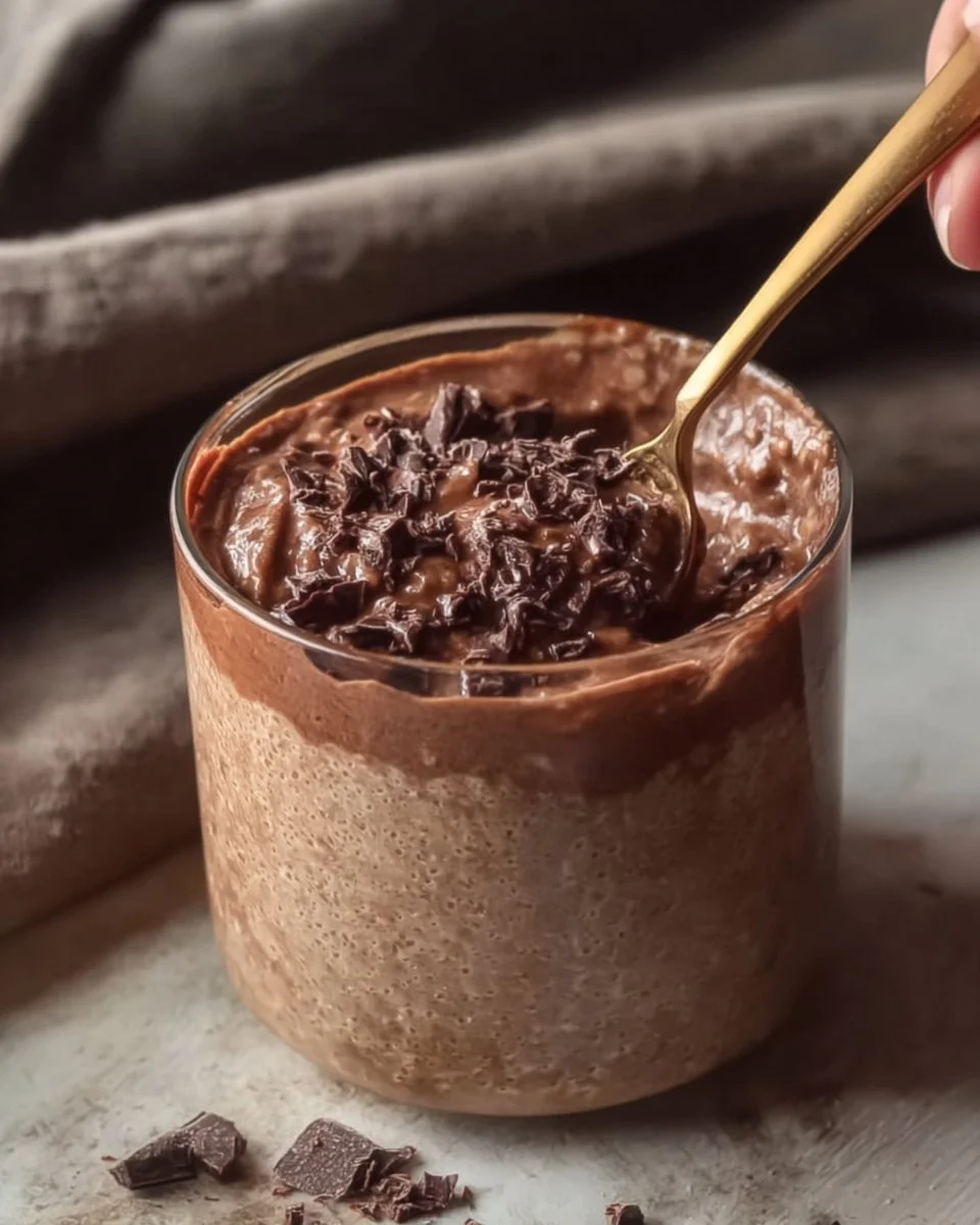 Brownie Batter Overnight Oats