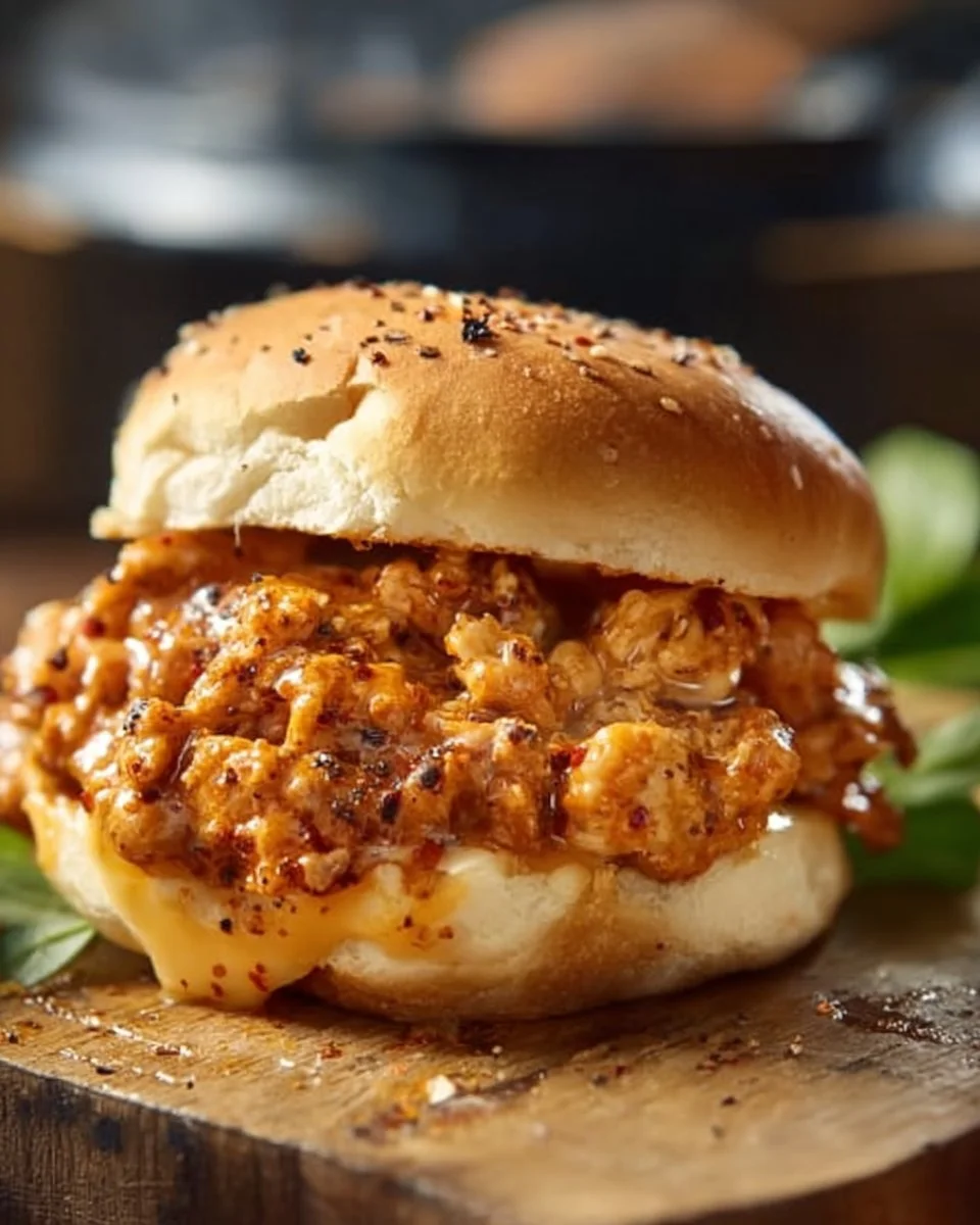 Cajun Chicken Sloppy Joes