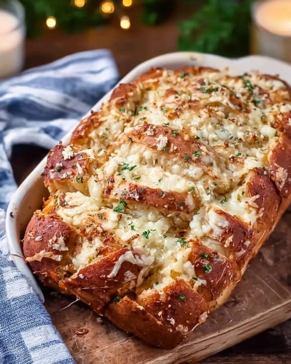 Cheesy Hawaiian Roll Garlic Bread (Viral TikTok Recipe)