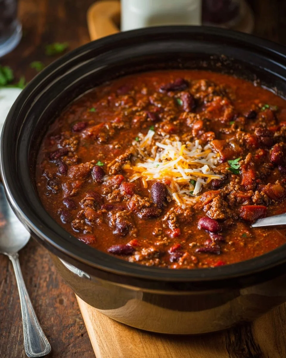 Classic Slow Cooker Chili Recipe