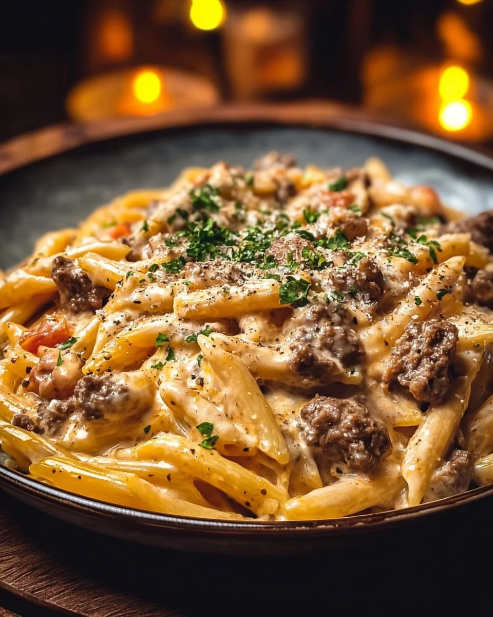 Creamy Beef Pasta