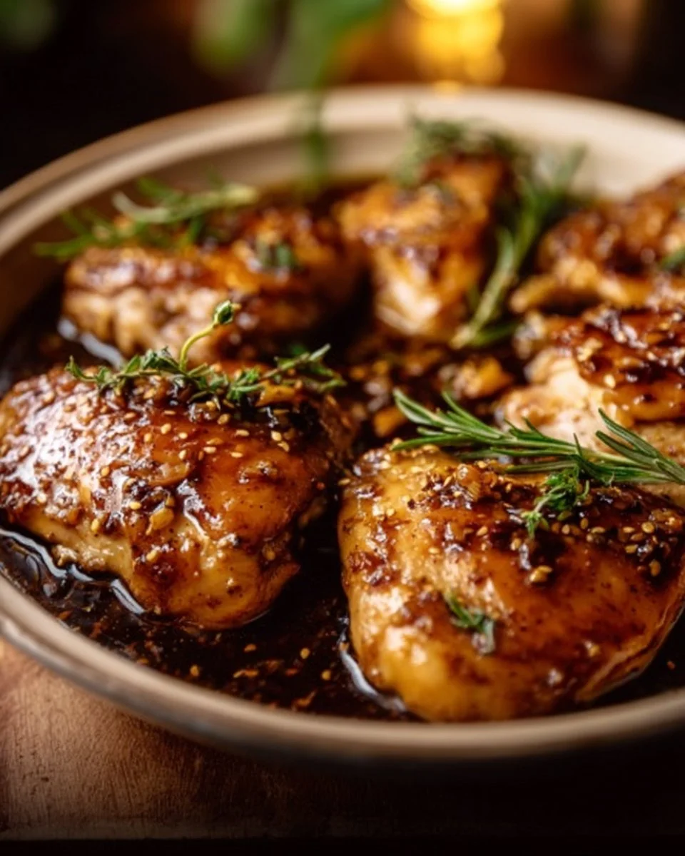 Crockpot Honey Garlic Chicken
