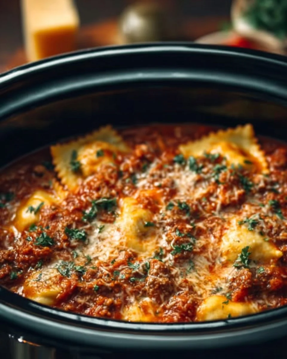 Crockpot Ravioli Lasagna: A Hands-Off, Flavor-Packed Comfort Food Masterpiece