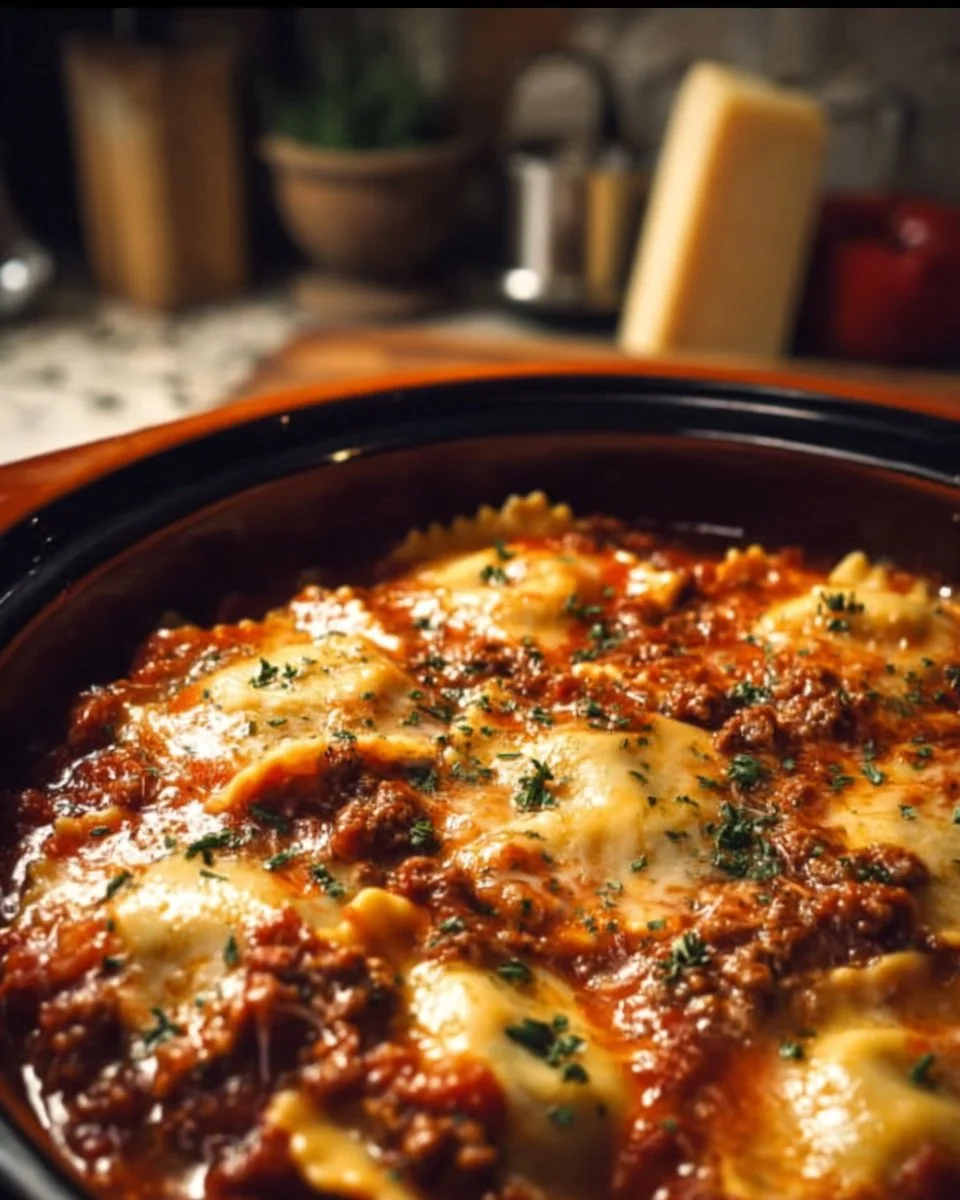 Crockpot Ravioli Lasagna: A Hands-Off, Flavor-Packed Comfort Food Masterpiece