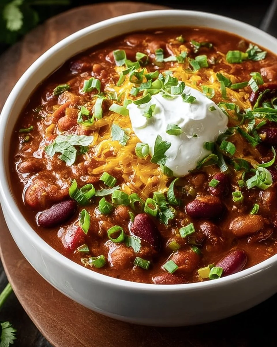 Crockpot Vegetarian Chili