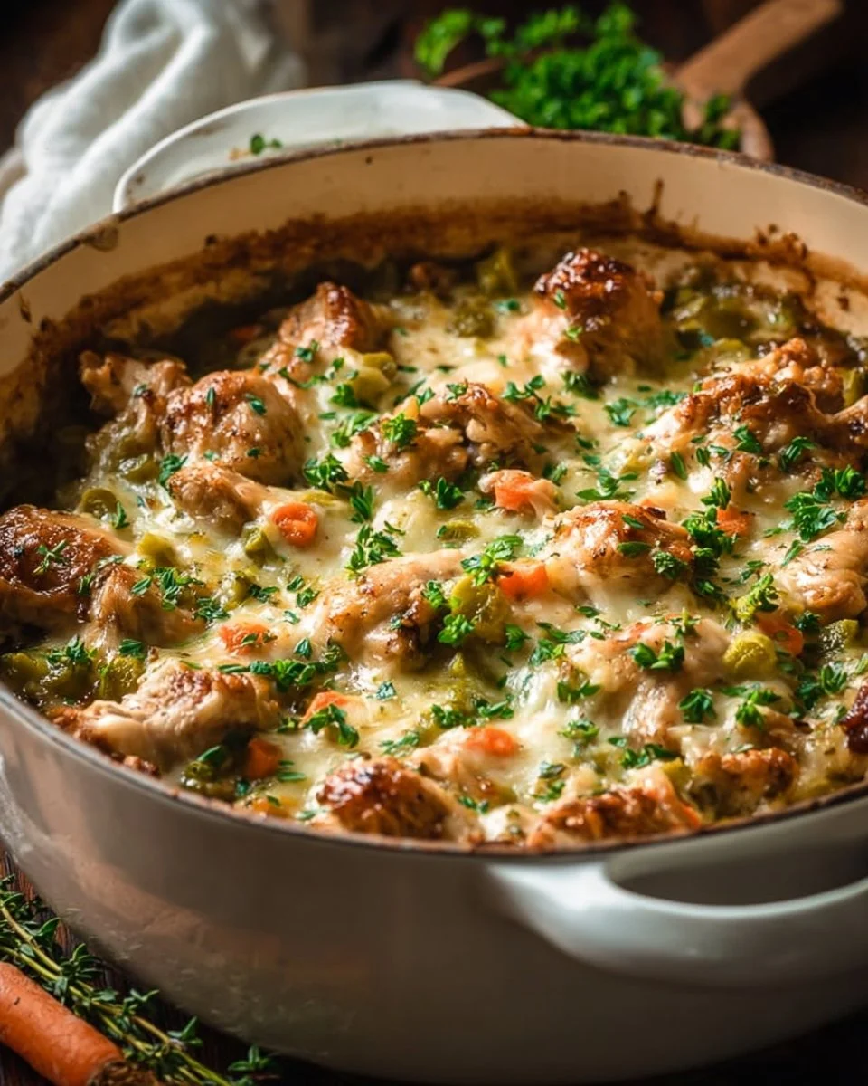 Easy Low Carb Chicken Casserole Recipe