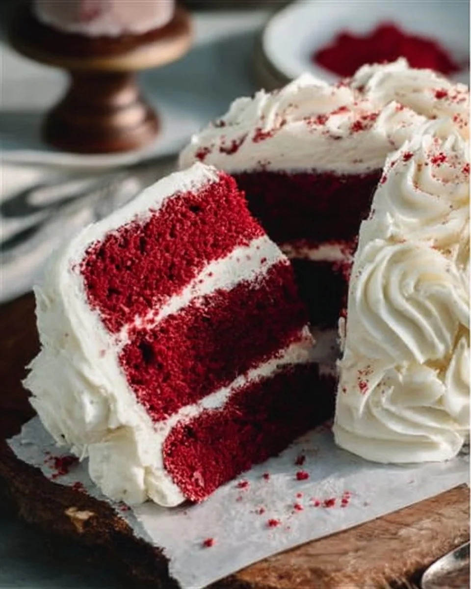 The red velvet cake widely considered a Southern tradition, thought to date back to the … | Red velvet cake recipe, Velvet cake recipes, Red velvet cake recipe easy