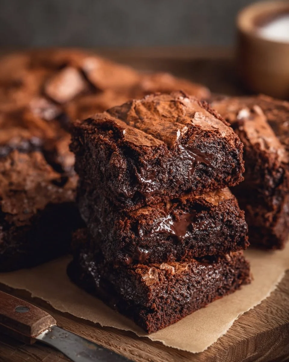 Fudgy Football Brownies