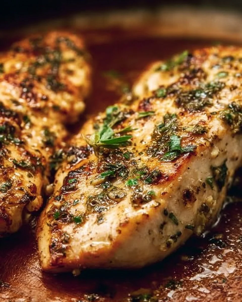 Garlic Butter Baked Chicken Breast