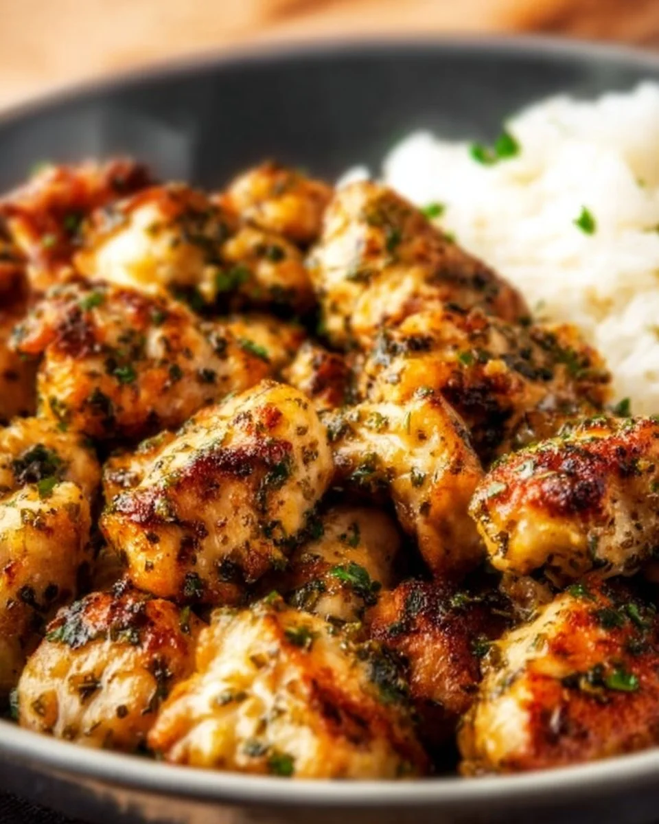 Garlic Butter Chicken Bites