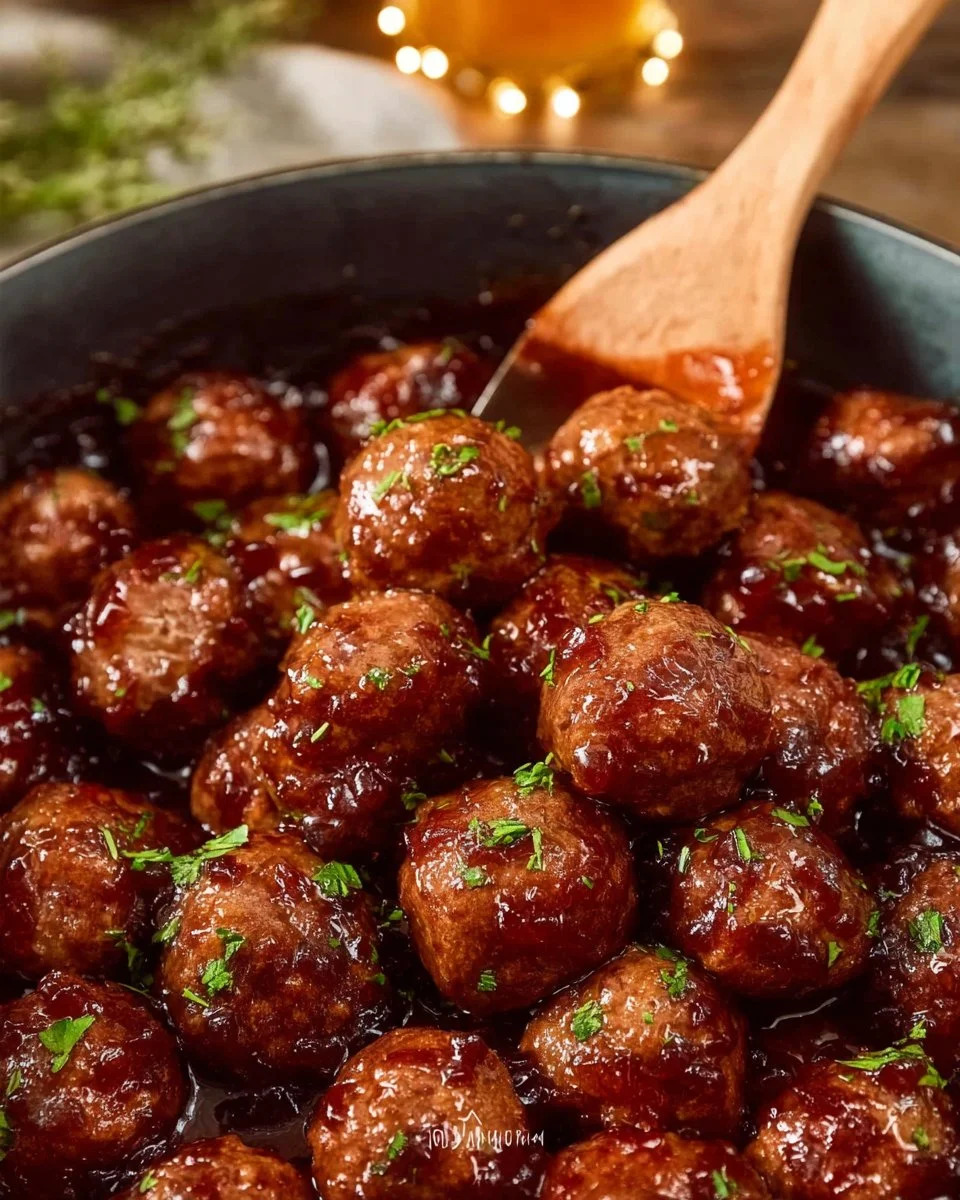 Grape Jelly Meatballs