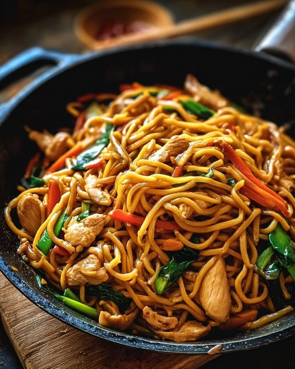 Chicken Lo Mein
