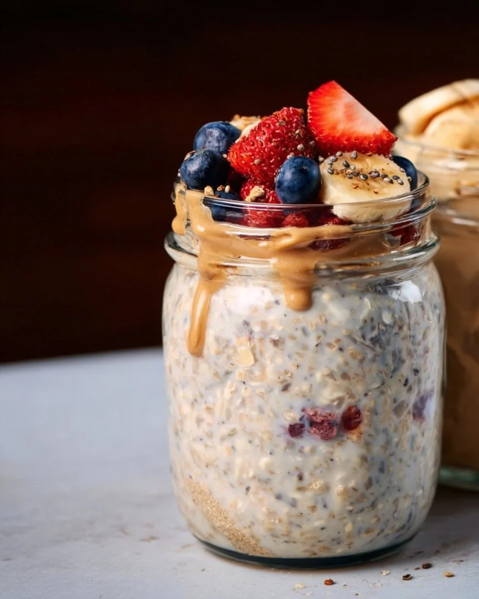 High-Protein Overnight Oats