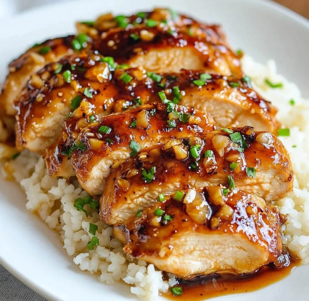 Honey Garlic Chicken Breasts