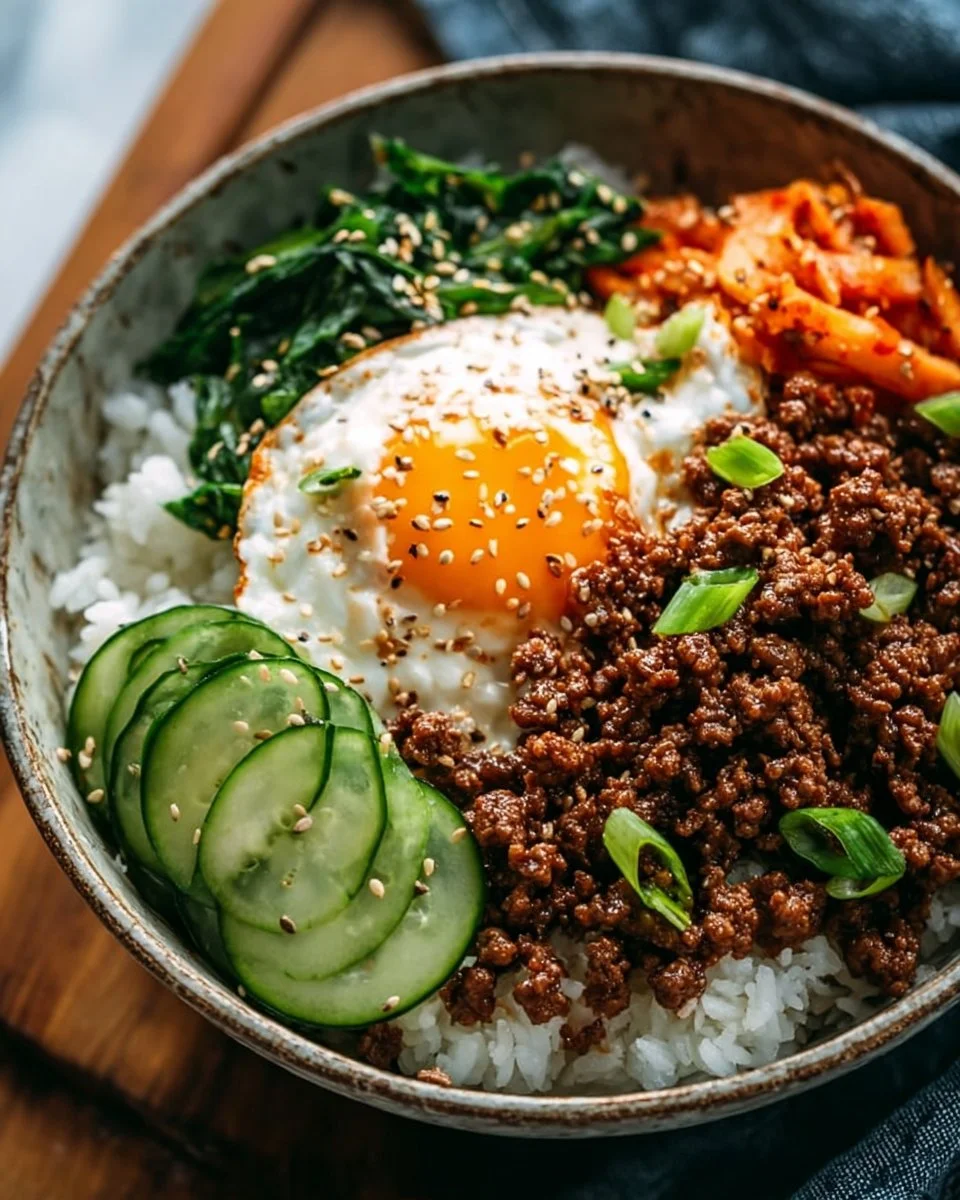 Korean Ground Beef Bowl