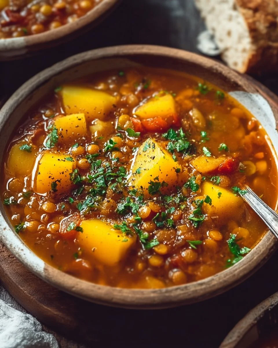 Lentil Potato Soup