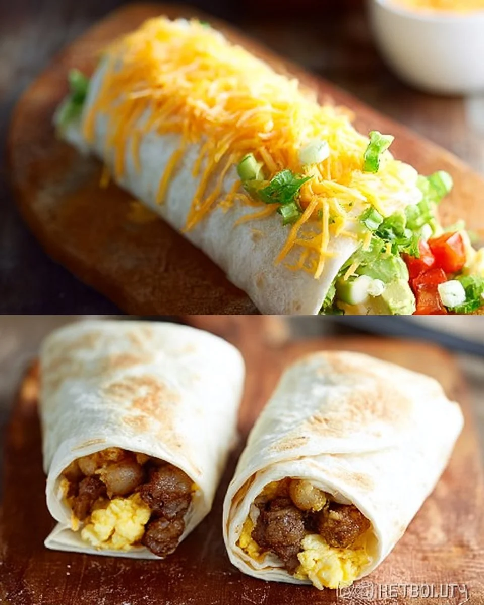 Make-Ahead Freezer Breakfast Burritos