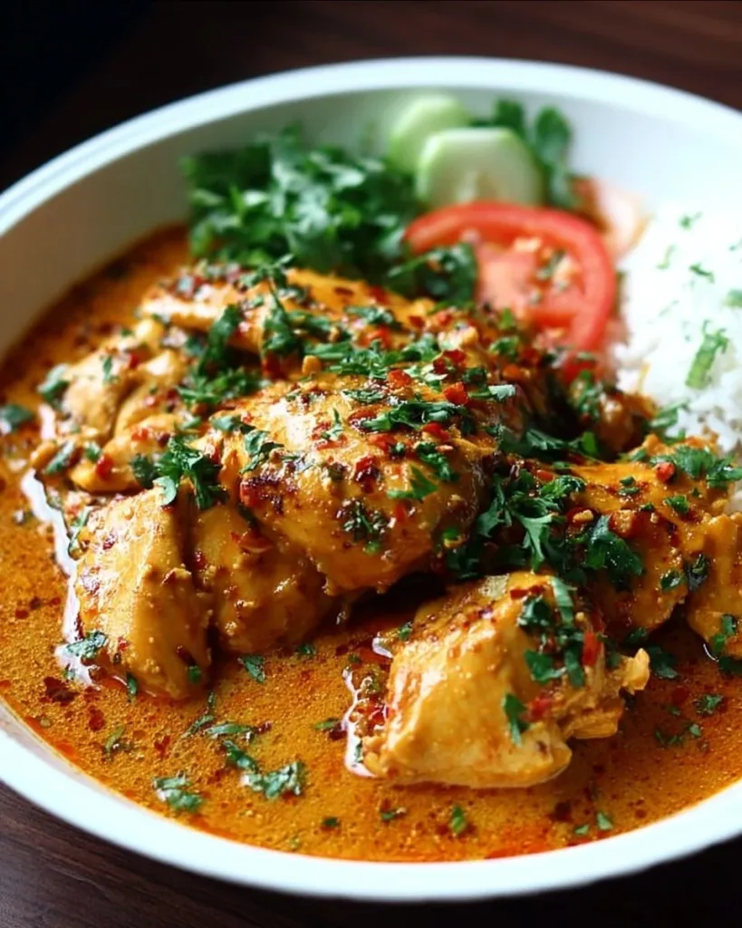 Delicious Marry Me Chicken served on a plate with herbs and spices