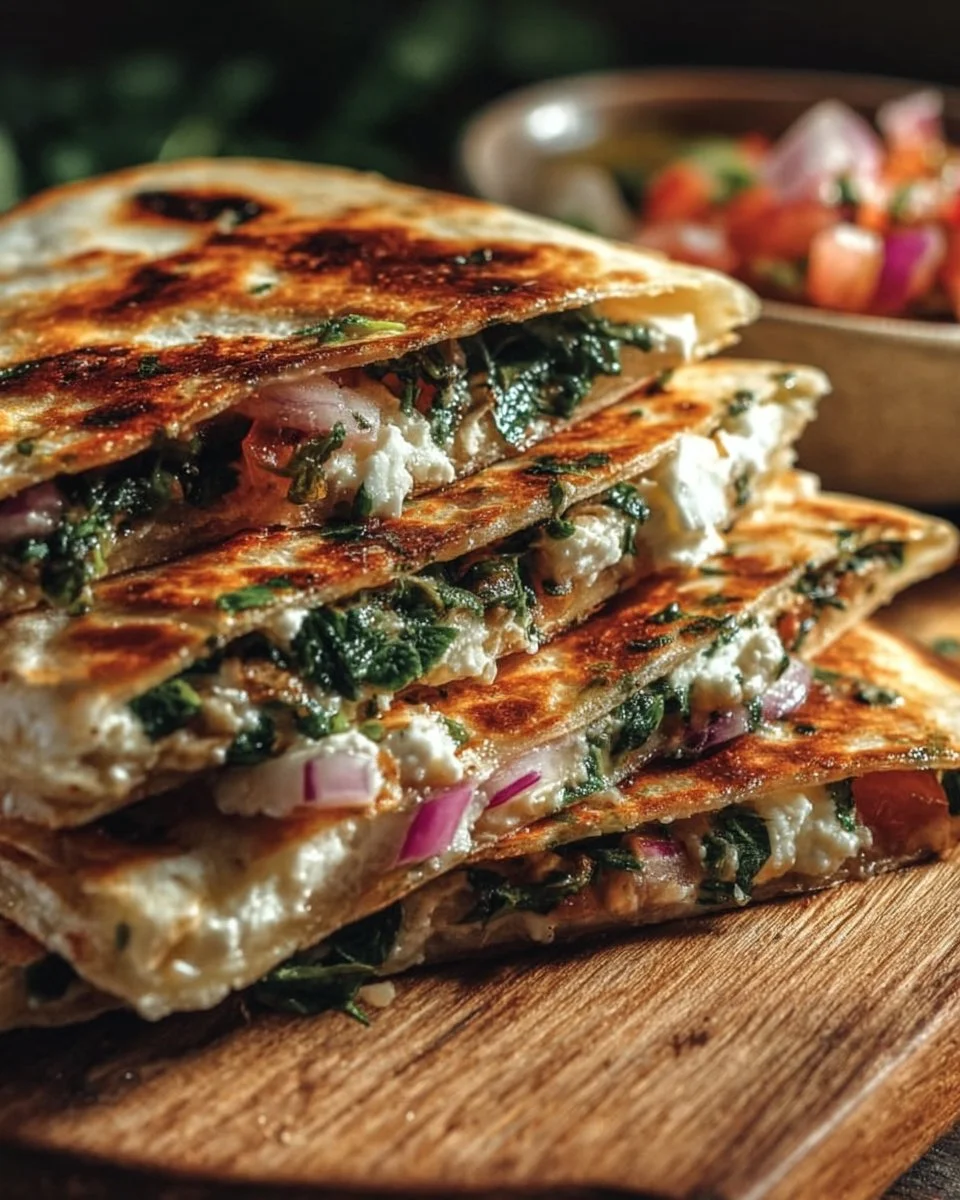 Mediterranean Quesadilla
