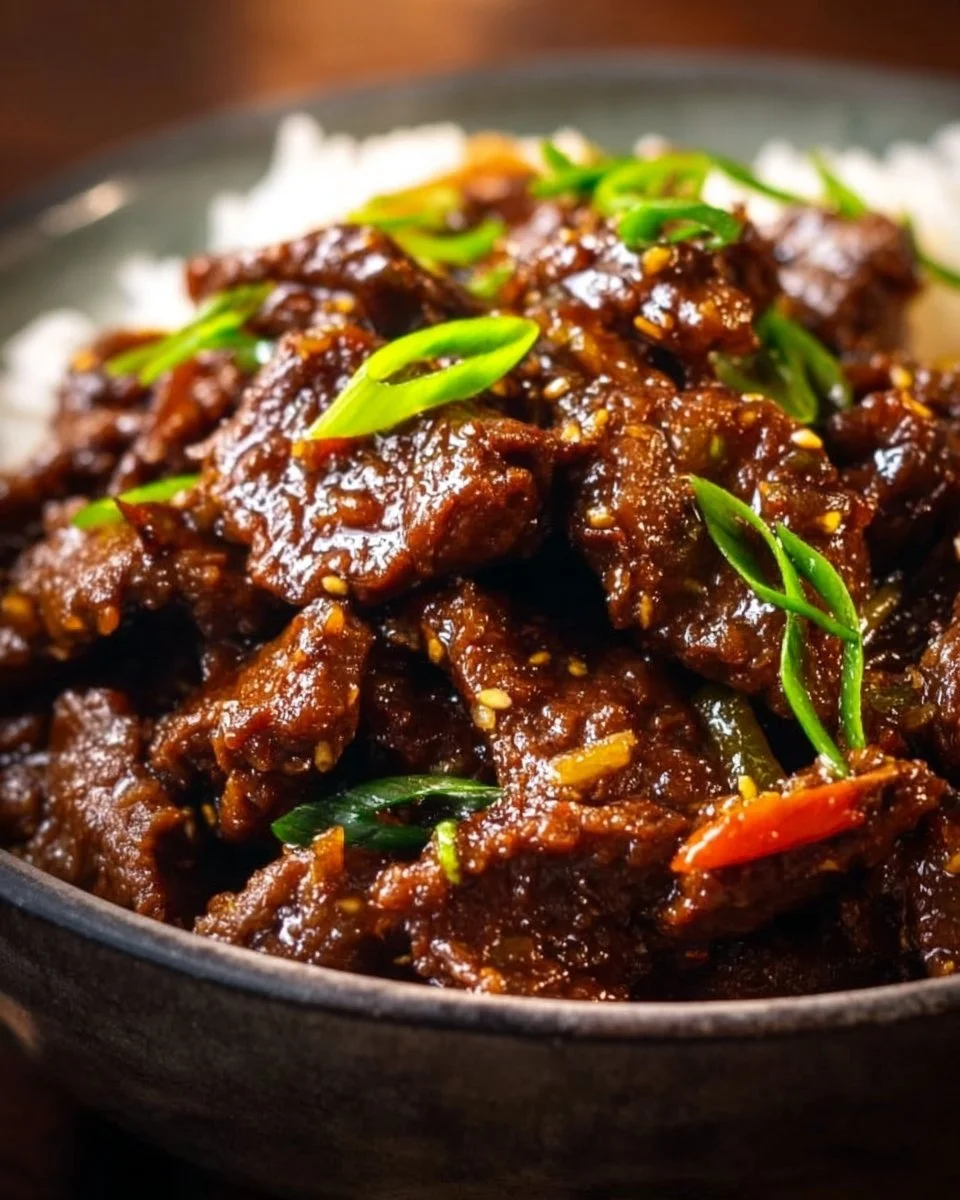 Slow Cooker Mongolian Beef