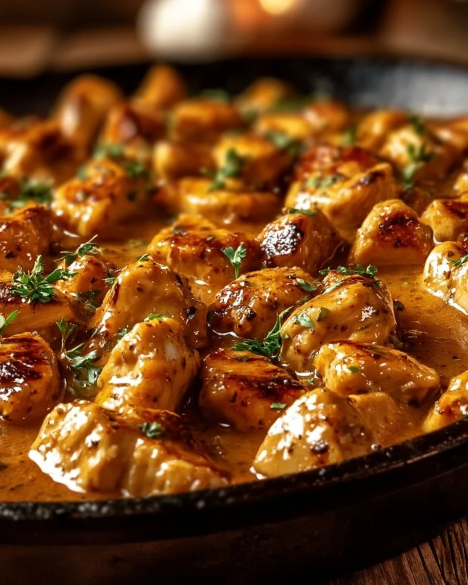 Texas Roadhouse Butter Chicken Skillet