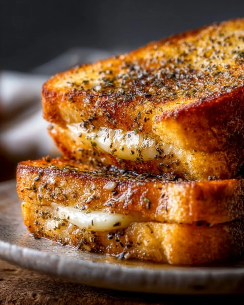 Za'atar and Cheese French Toast