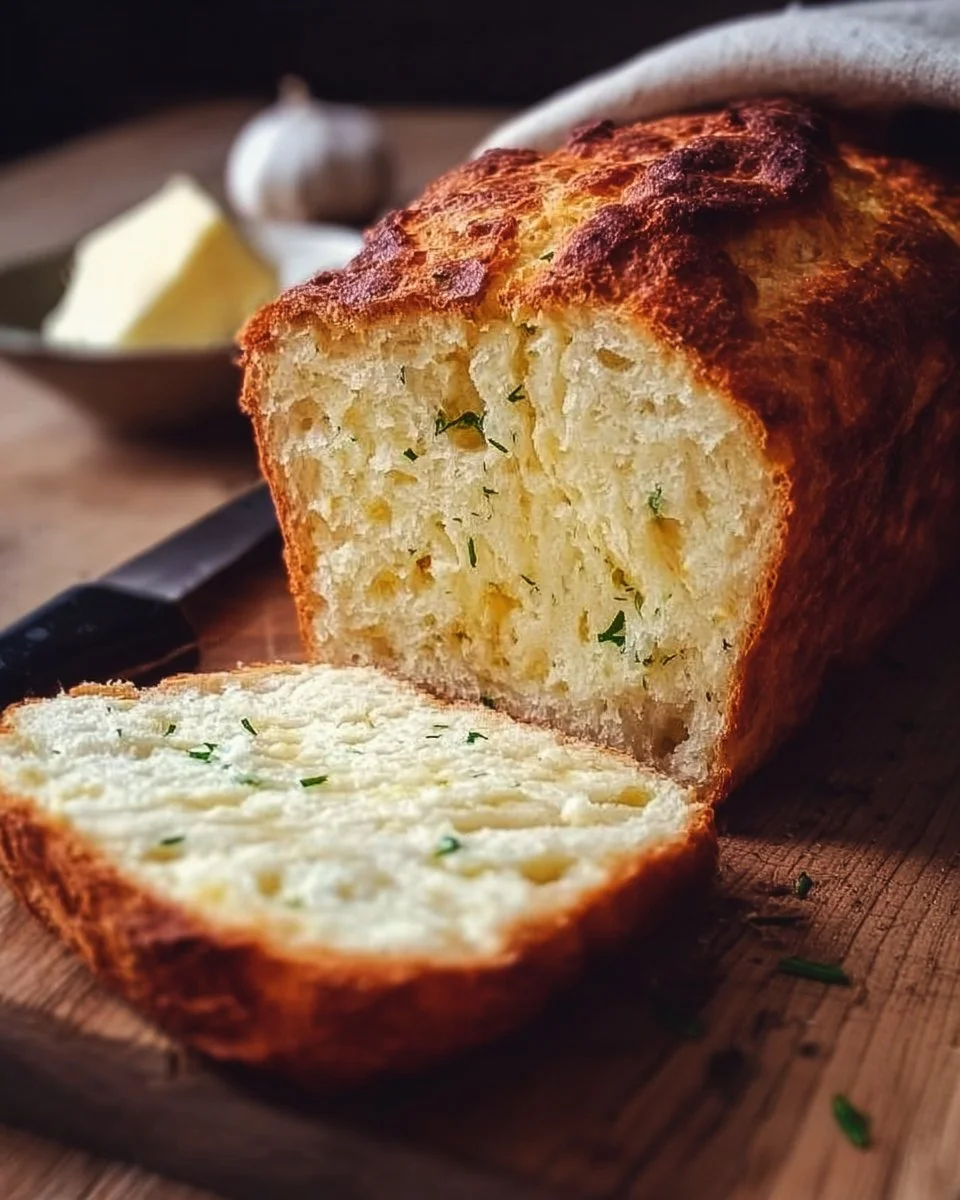 2-Ingredient Cottage Cheese Bread