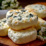 Freshly baked Cottage Cheese Flagels served with toppings