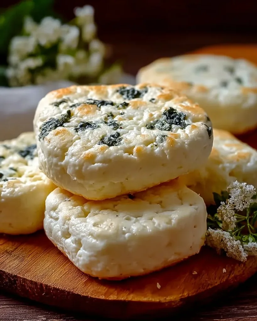 Freshly baked Cottage Cheese Flagels served with toppings