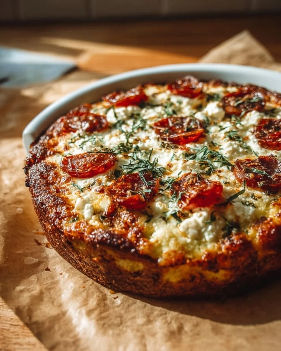 Cottage Cheese Pizza Bowl