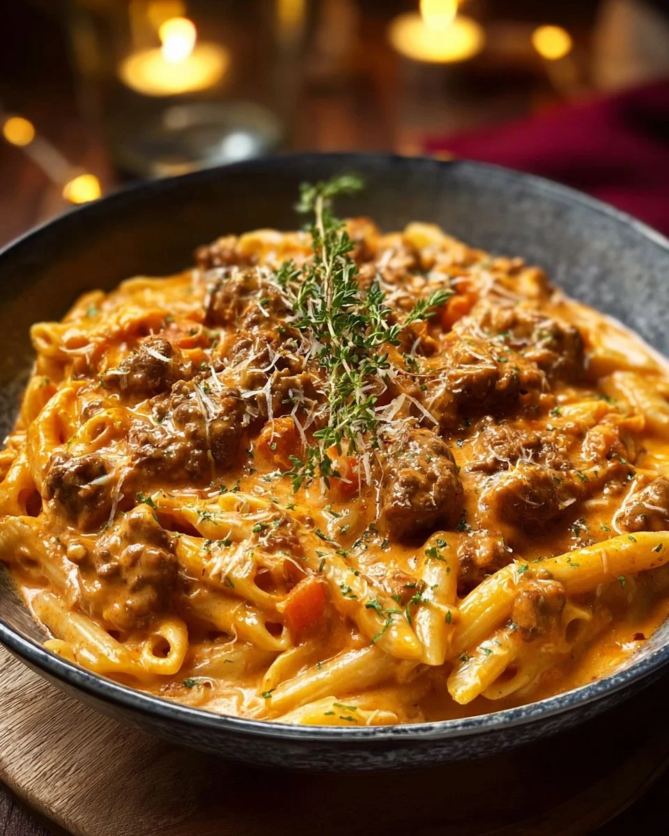 Creamy Beef Pasta for Cozy Nights