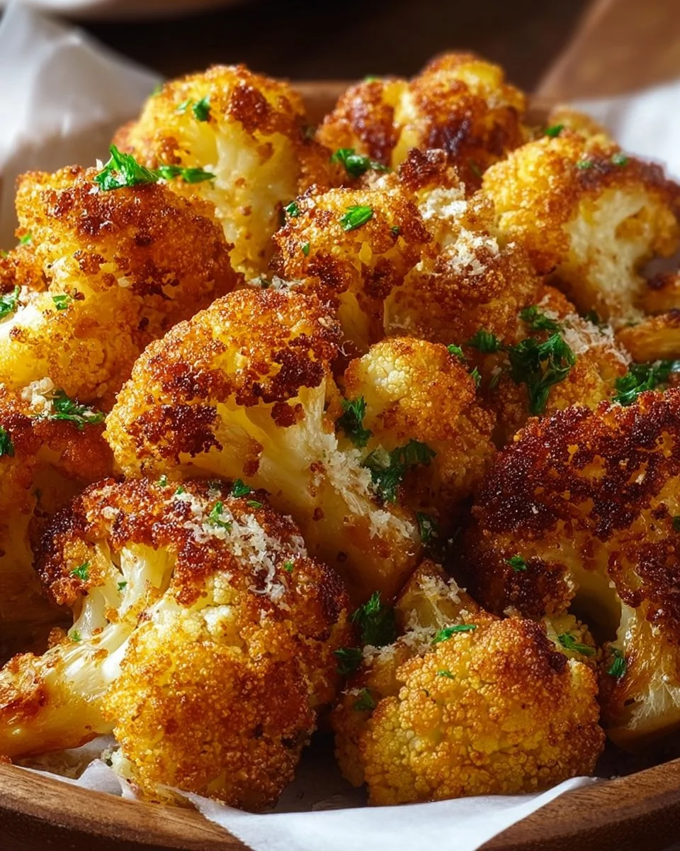 Crispy Roasted Cauliflower