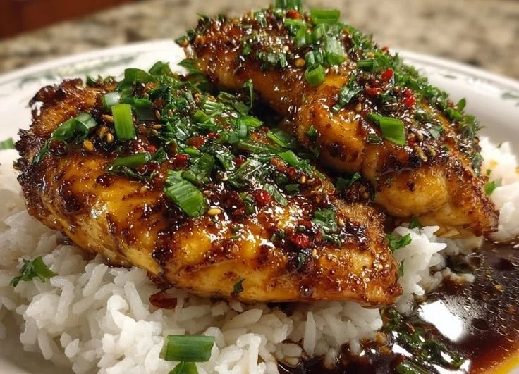 Delicious Honey Garlic Chicken Breasts
