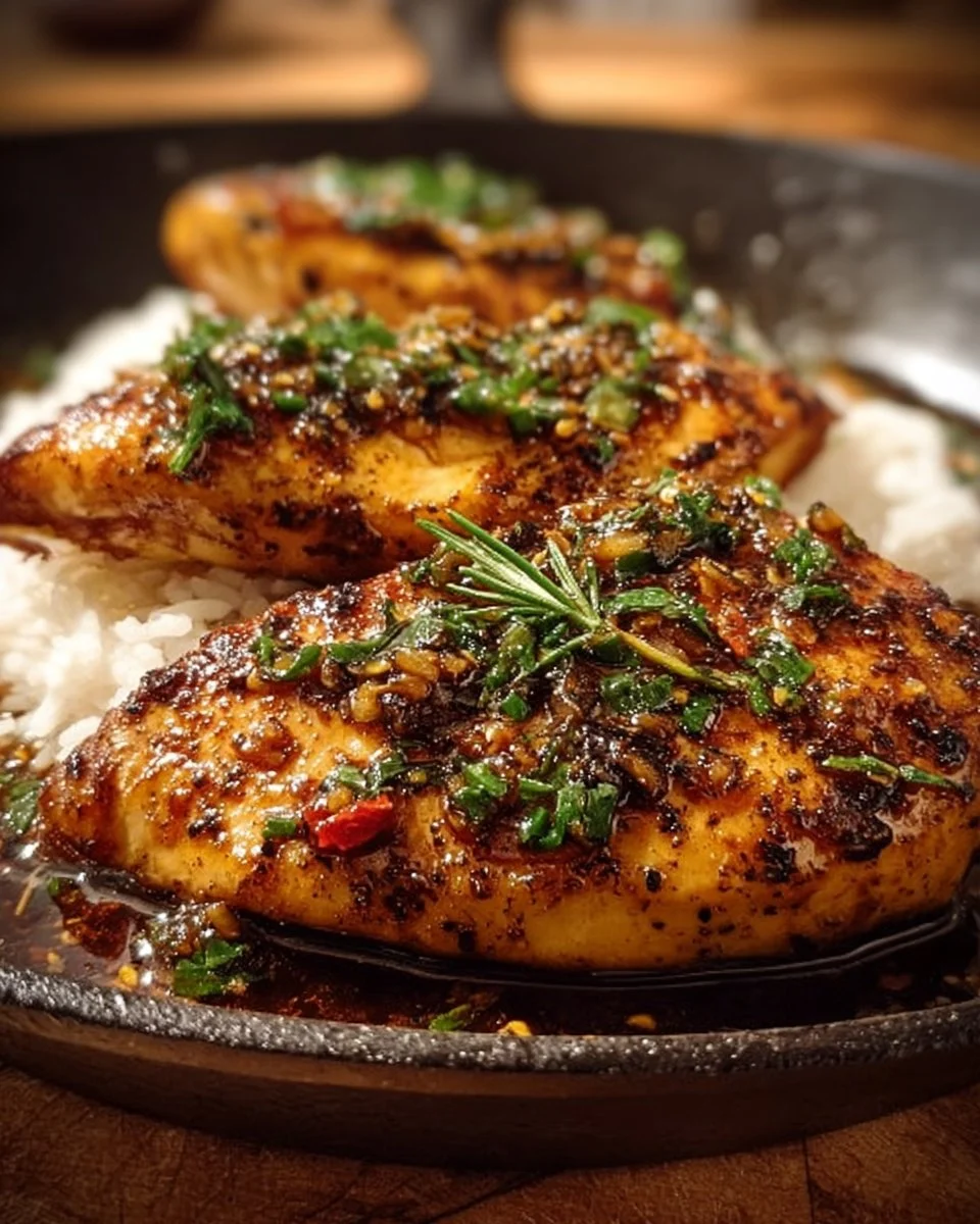Delicious Honey Garlic Chicken Breasts