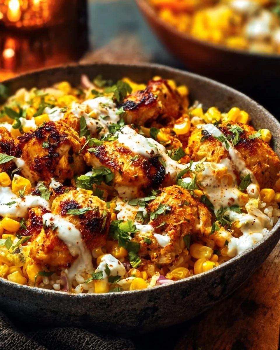 Easy Street Corn Chicken Bowl
