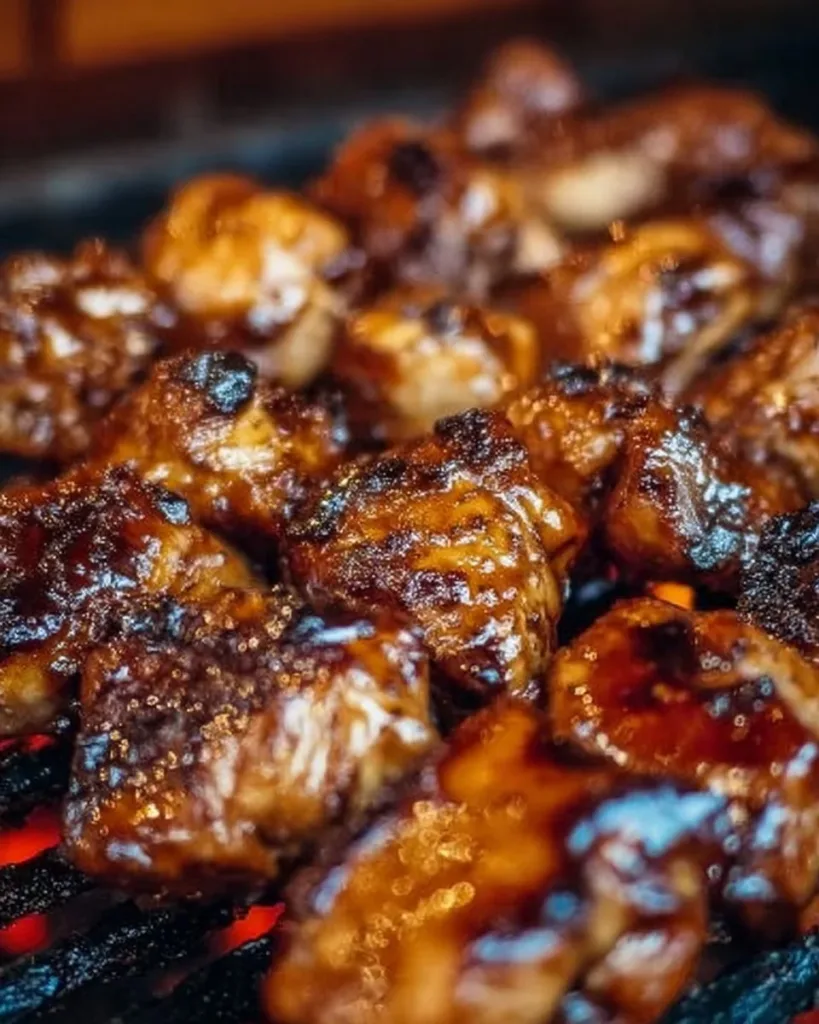 A delicious plate of Hawaiian chicken with tropical flavors and vibrant presentation.