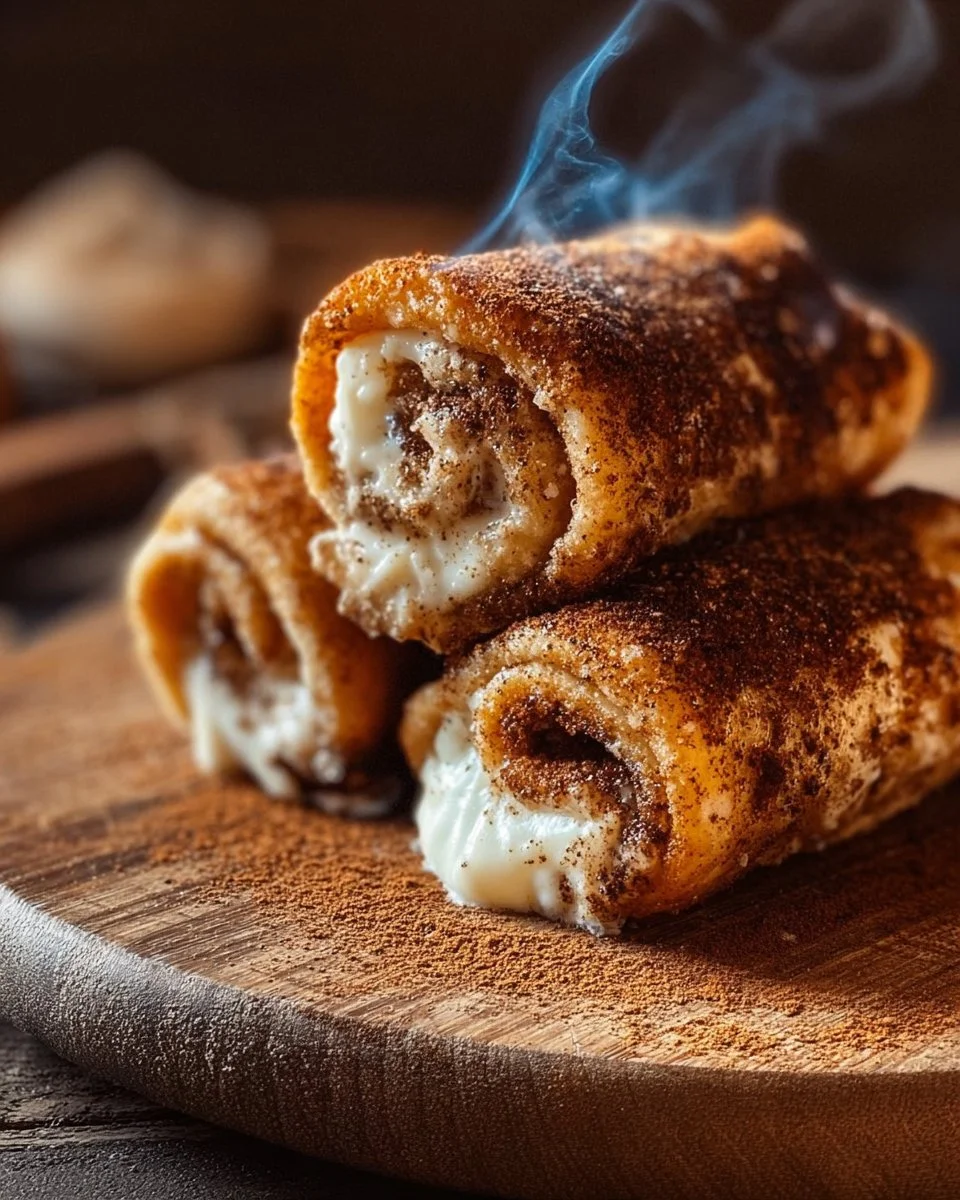 Keto Cinnamon Cream Cheese Roll-Ups