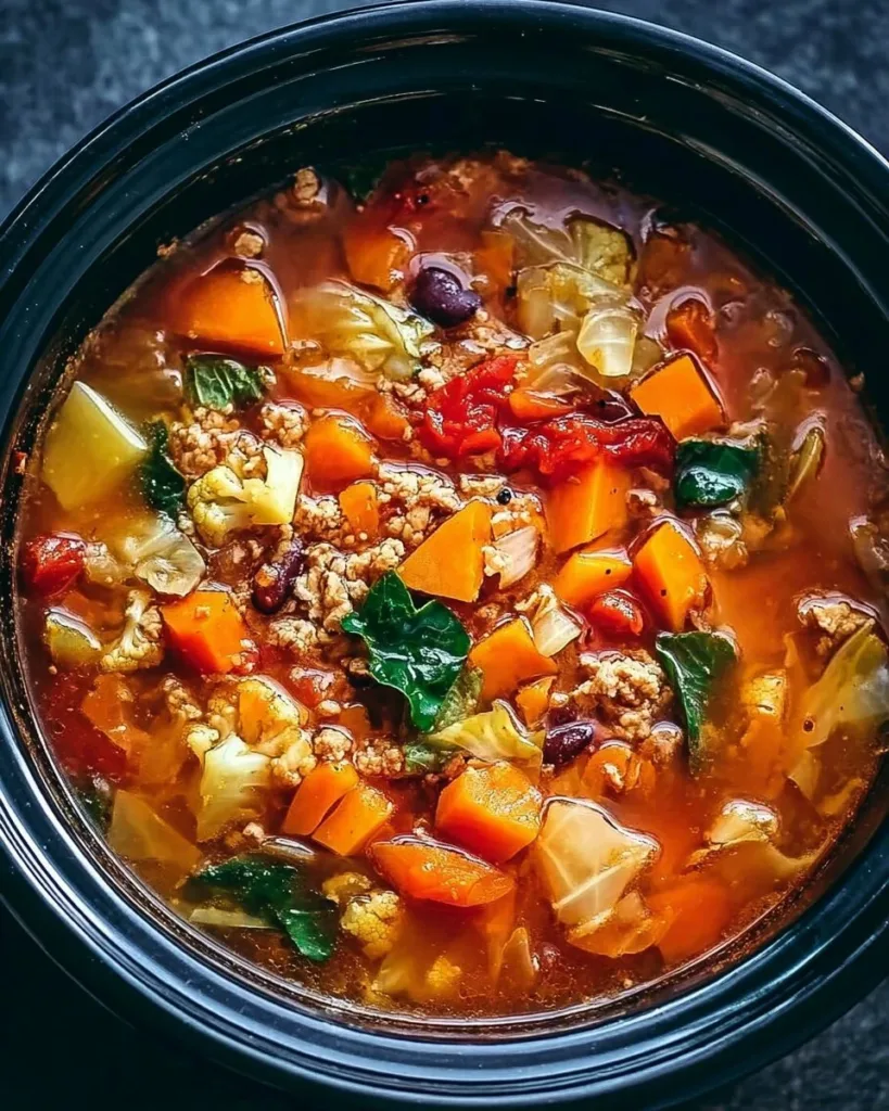 A bowl of rich and creamy keto soup, ideal for a low-carb diet.